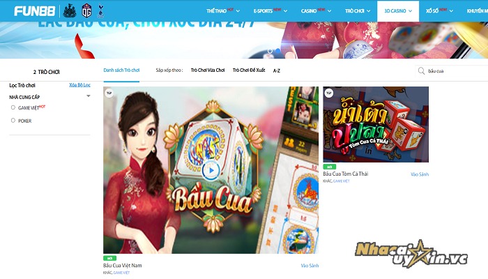 bầu cua online đổi thưởng