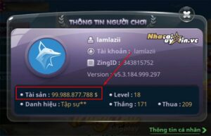 Cách hack Mậu Binh Zingplay 2024 (Gold không giới hạn)