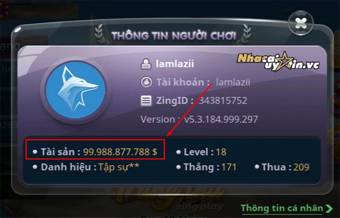 hack mậu binh Zingplay