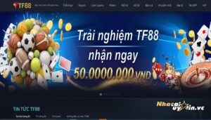 Review Nhà cái TF88: Tên tuổi TF88 có thật sự uy tín để chơi?