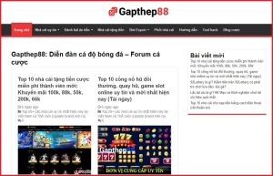 Gapthep88 là ai? Đôi nét thông tin về Gapthep88